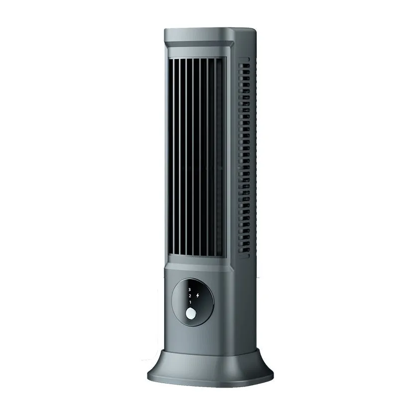 Silent And Portable USB Desktop Vertical Leafless Tower Fan