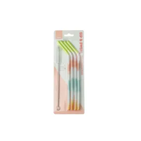 Silicone Drinking Straws