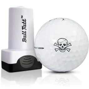 Skull & Crossbones Golf Ball Stamp