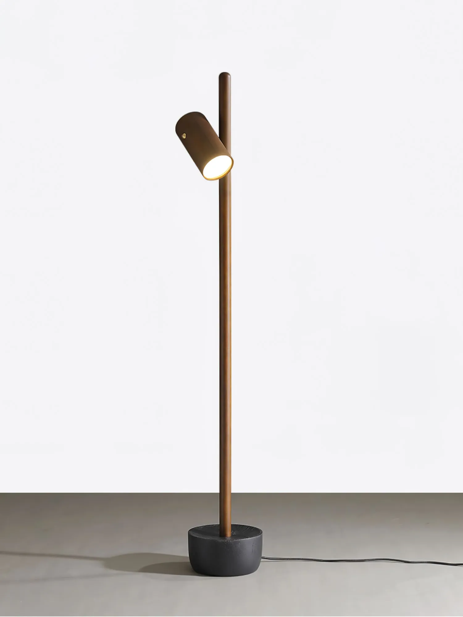 Spotlight Wood Floor Lamp