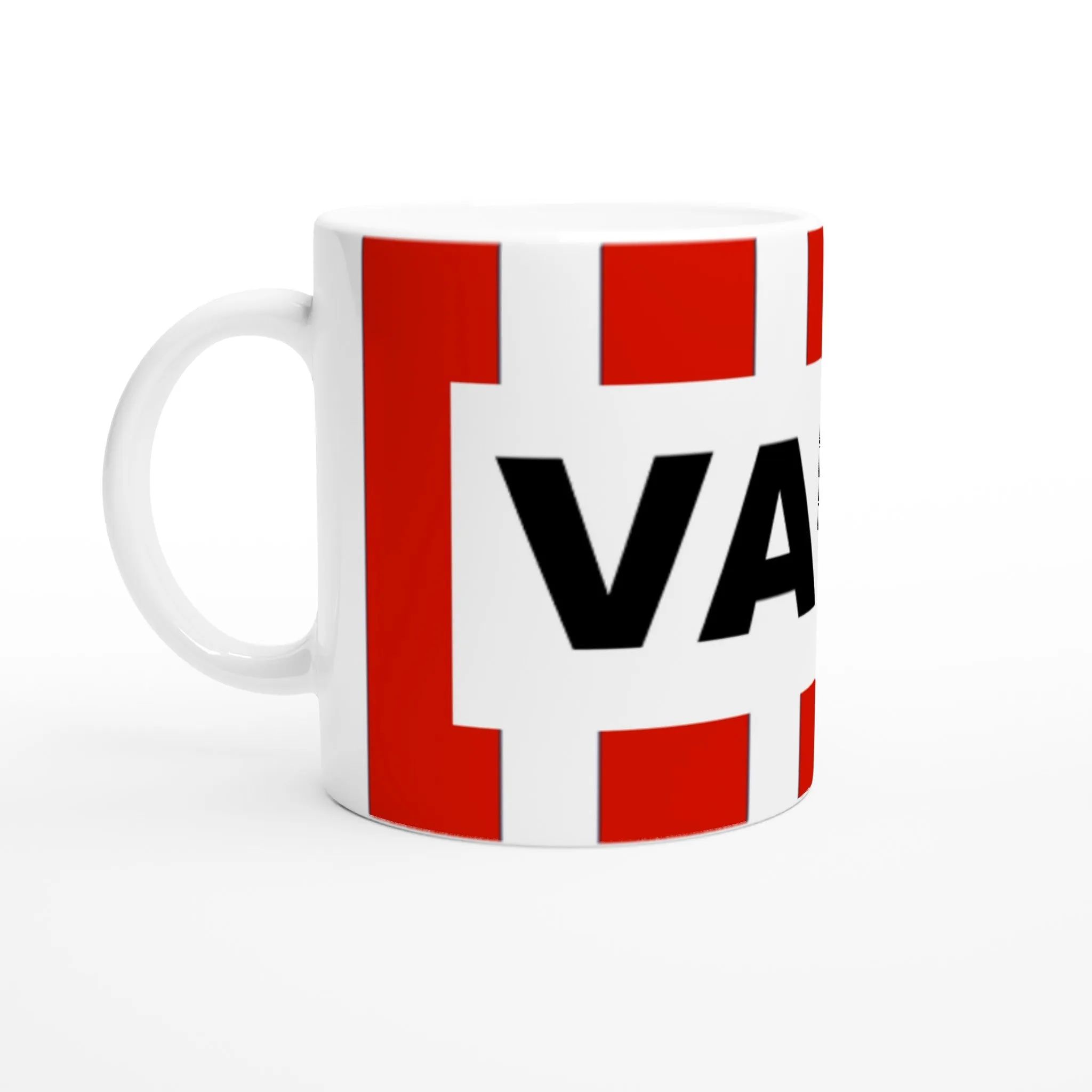 Sunderland AFC Vaux Home Kit - White 11oz Ceramic Mug