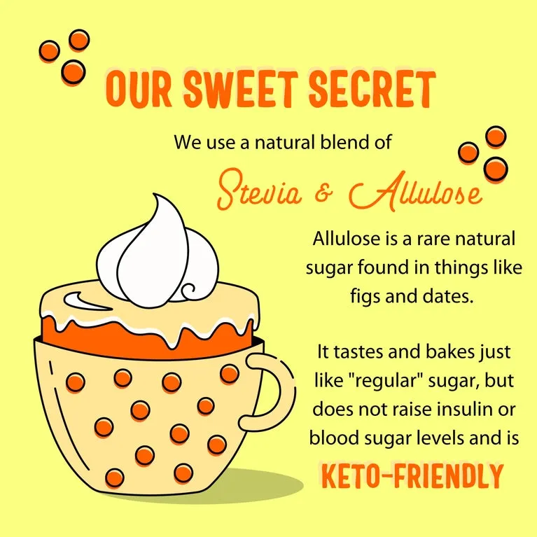 *SWEET LOGIC Keto Mug Cake Mix - Carrot Cake