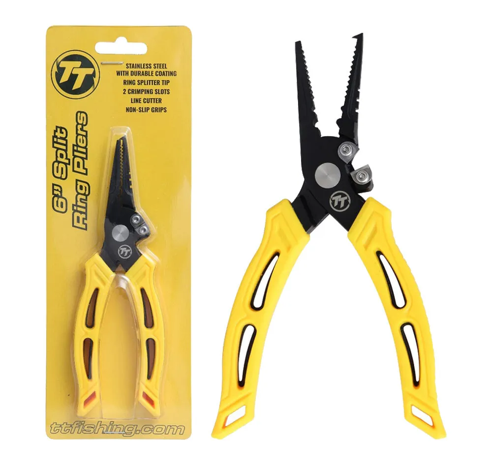 Tackle Tactics 6" Split Ring Pliers