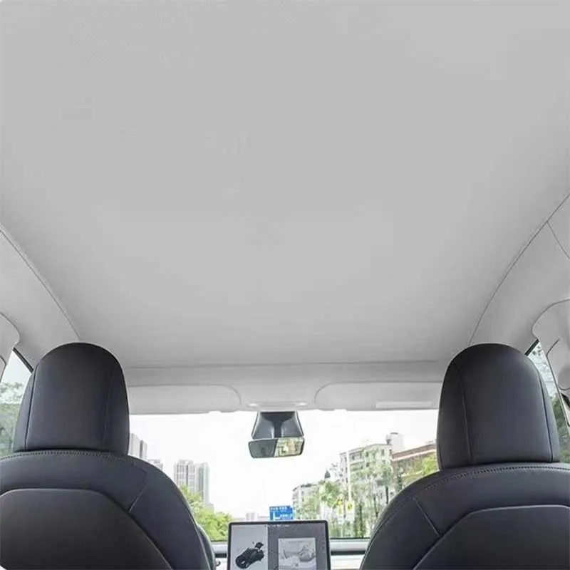 TAPTES® Electrostatic Adsorption Roof Sunshade for Tesla Model Y Model 3