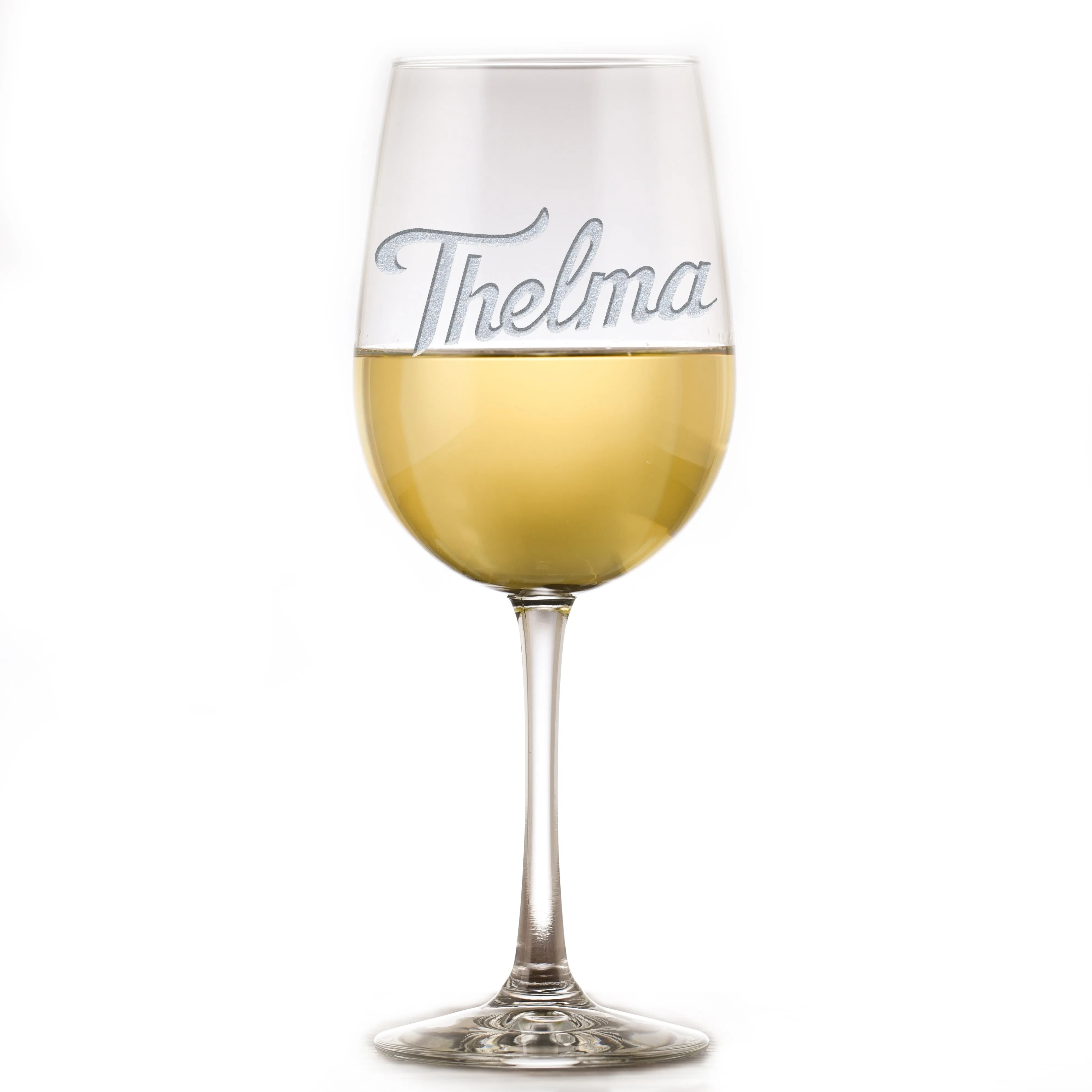 Thelma and Louise Engraved Wine Glass Gift Set