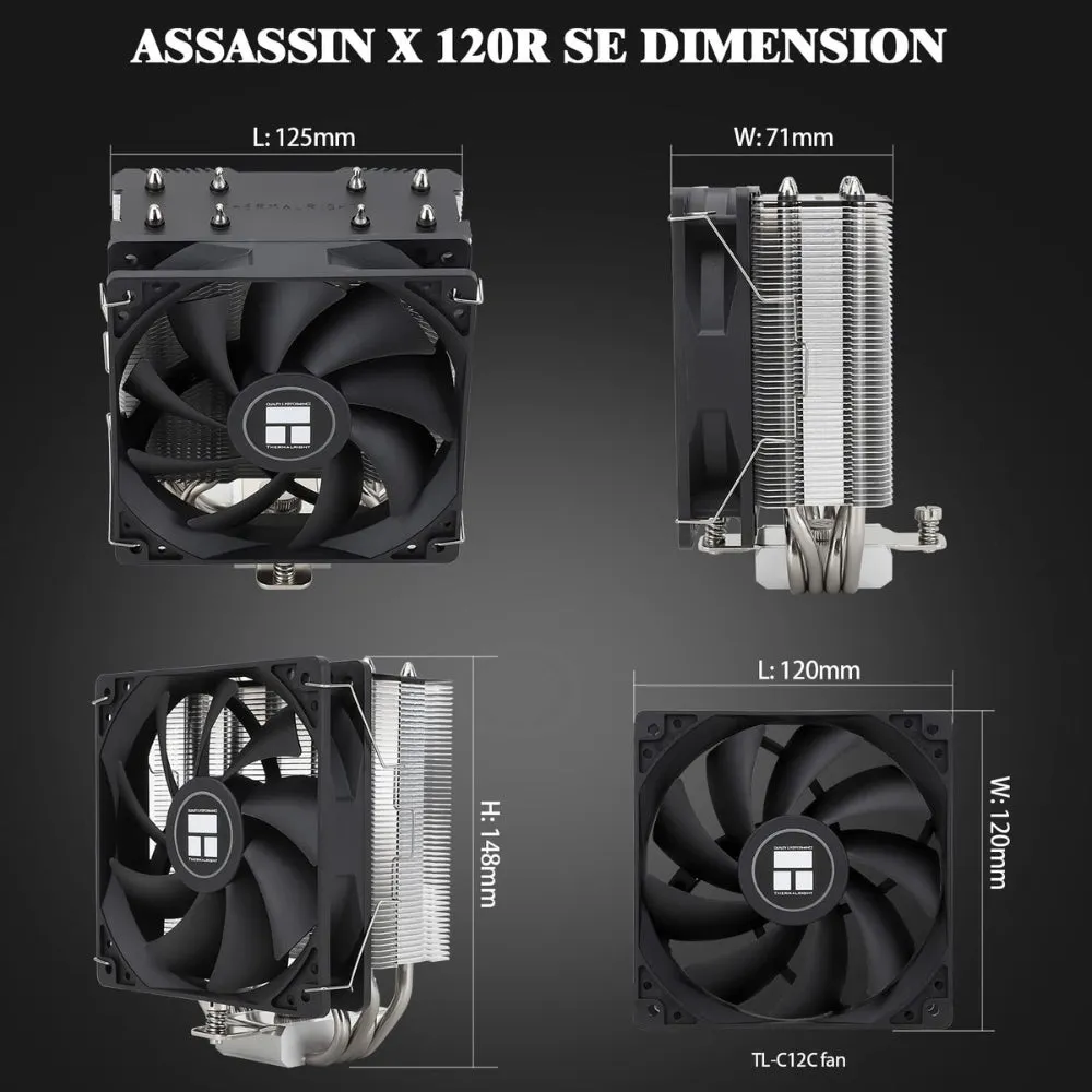 Thermalright Assassin X120 Refined SE CPU Air Cooler