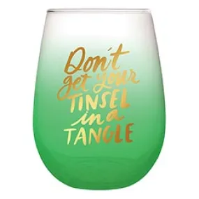 Tinsel in A Tangle 20oz. Stemless