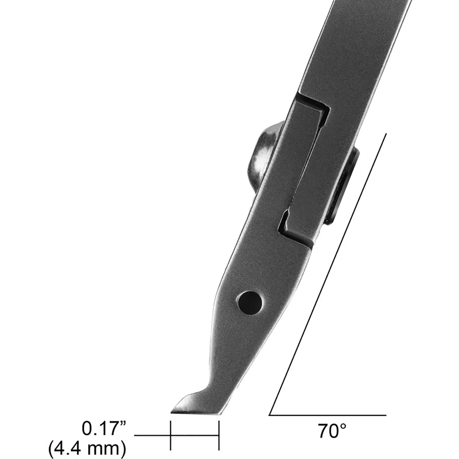 Tip Cutters, Angulated Cutter 70° Small Oval Tip Cutters