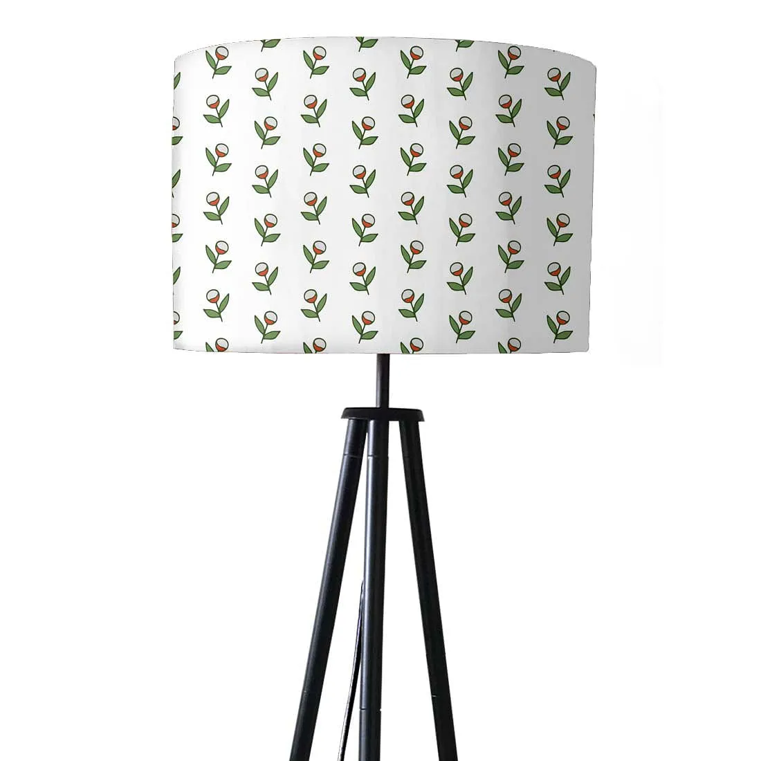 Tripod Floor Lamp Standing Light for Living Rooms -Flower Buds