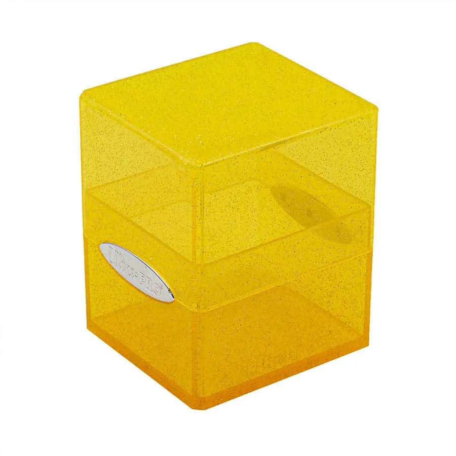 Ultra Pro: Boxes - Satin Cube Glitter Yellow