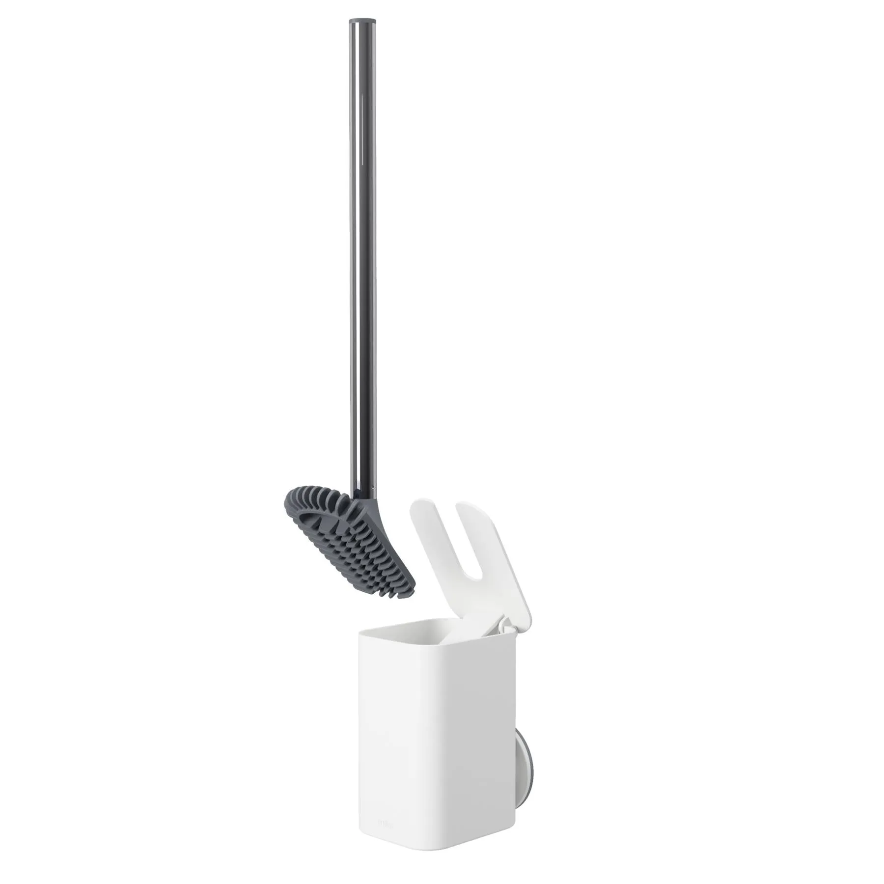 Umbra Flex Sure-Lock White Toilet Brush