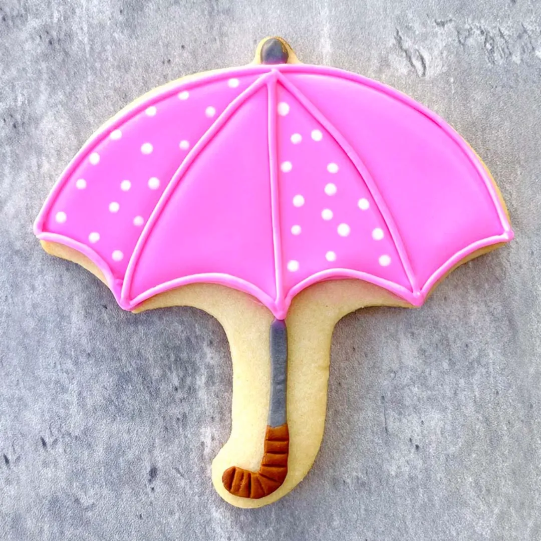 Umbrella Cookie Cutter 4"