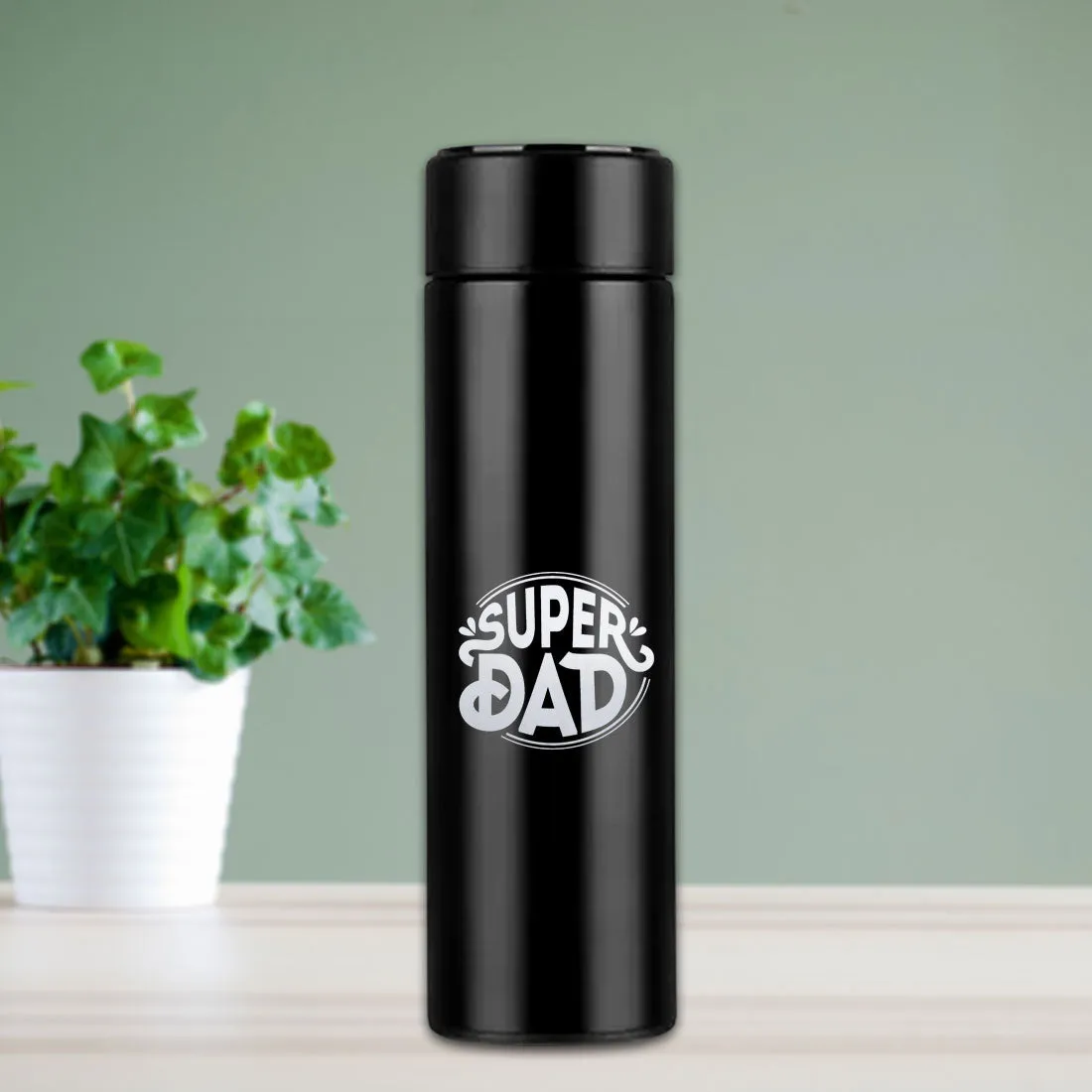 Unique Gifts for Dad Engraved Tea Coffee Flask - Super Dad