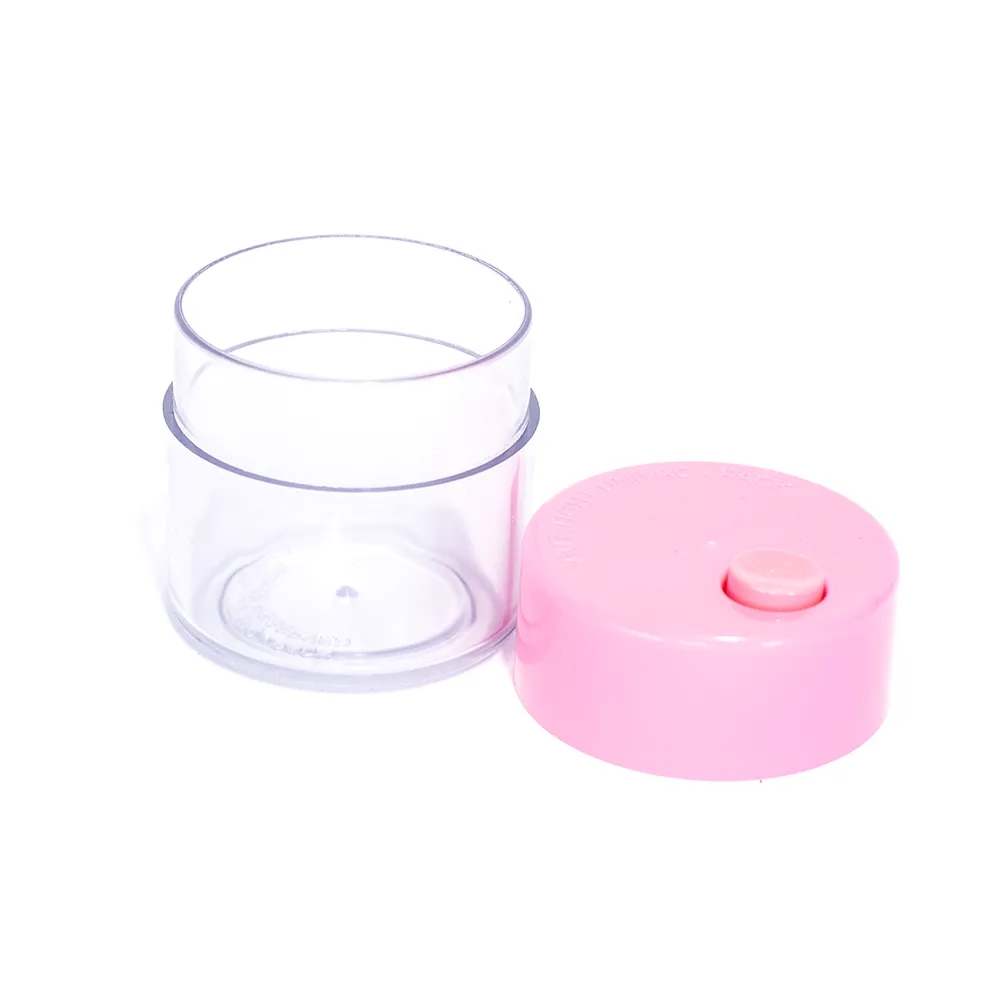 Univac Plastic Vacuum Seal Canister - Pink and Clear