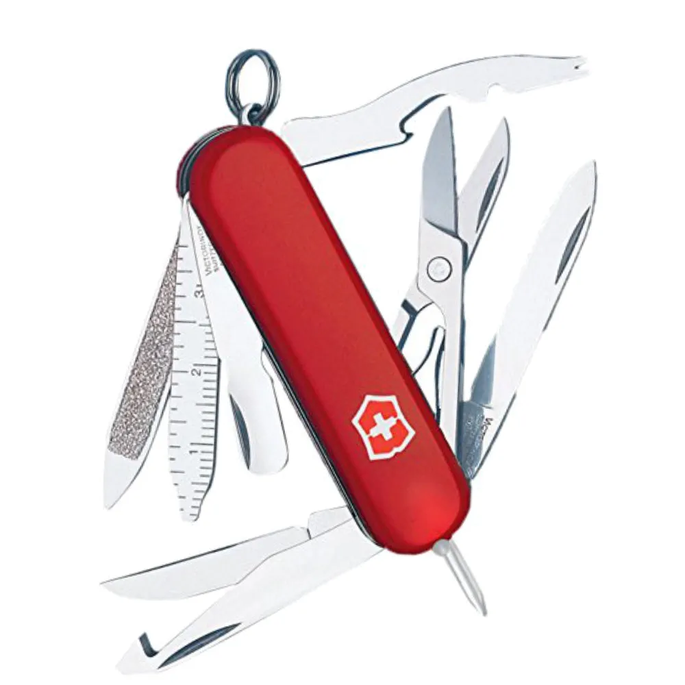 Victorinox Swiss Army Midnite MiniChamp Red Multi-Tool Folding Pocket Knife