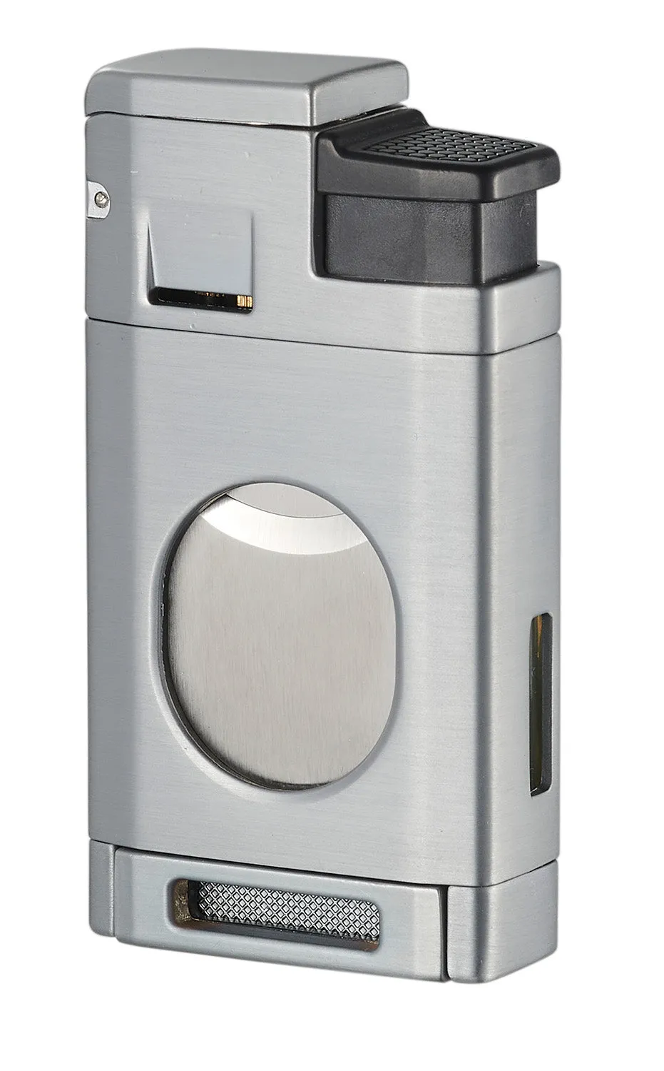 Visol LighCut Silver Triple Torch Flame Lighter and Cigar Cutter