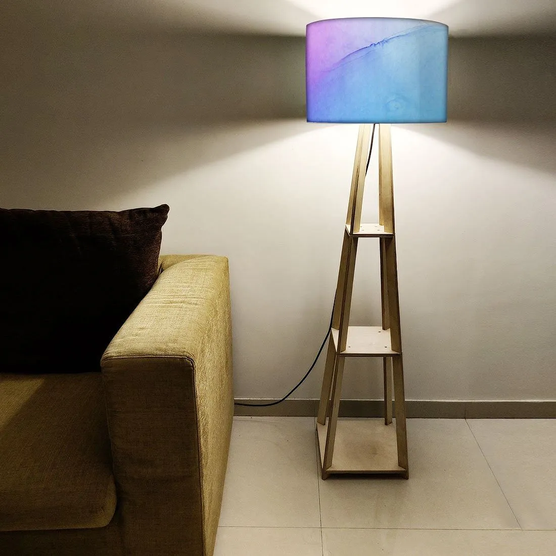 Watercolor Large Floor lamp for Living Room