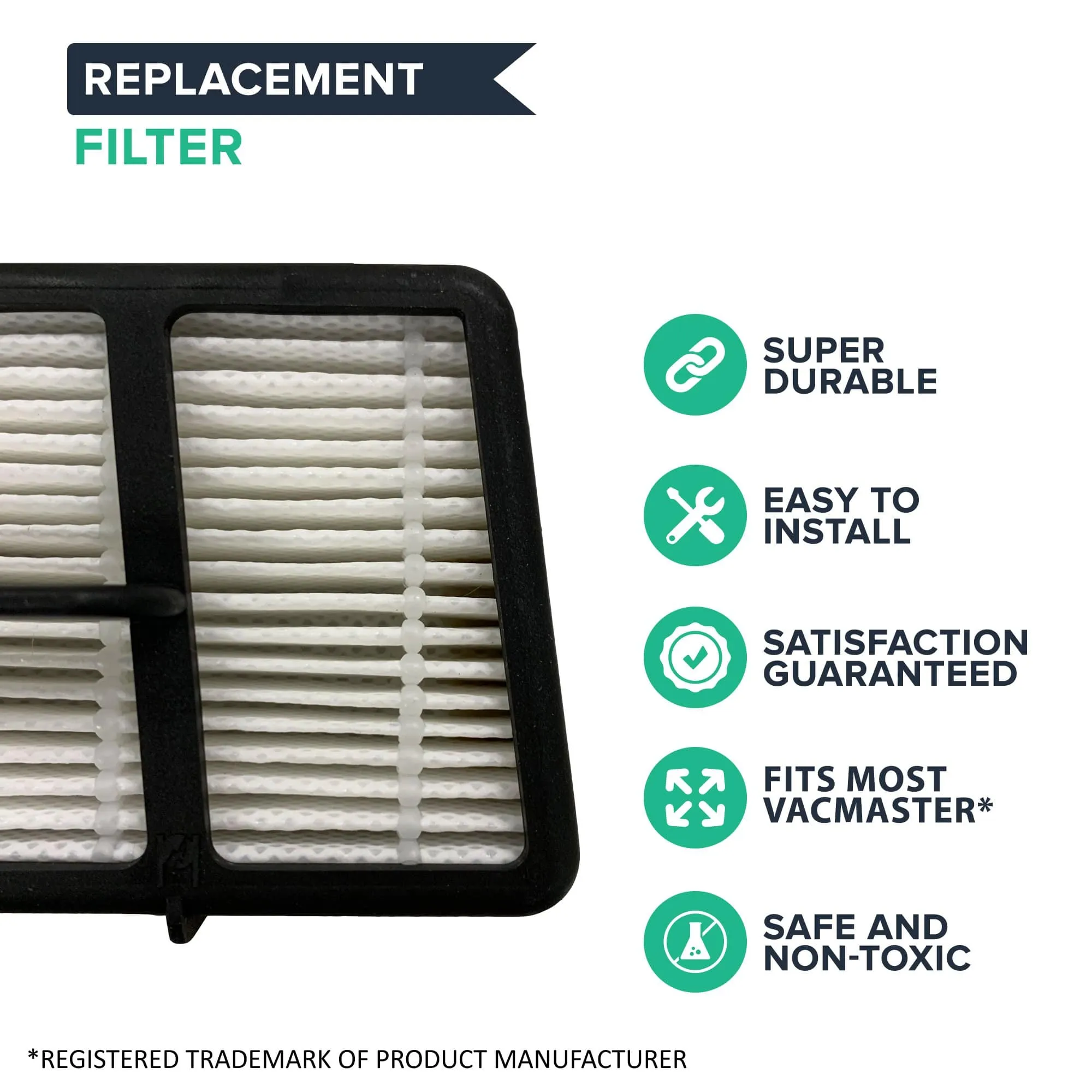 Wet / Dry Vacuum Filter For Vacmaster VFHF, Fits Model VF408