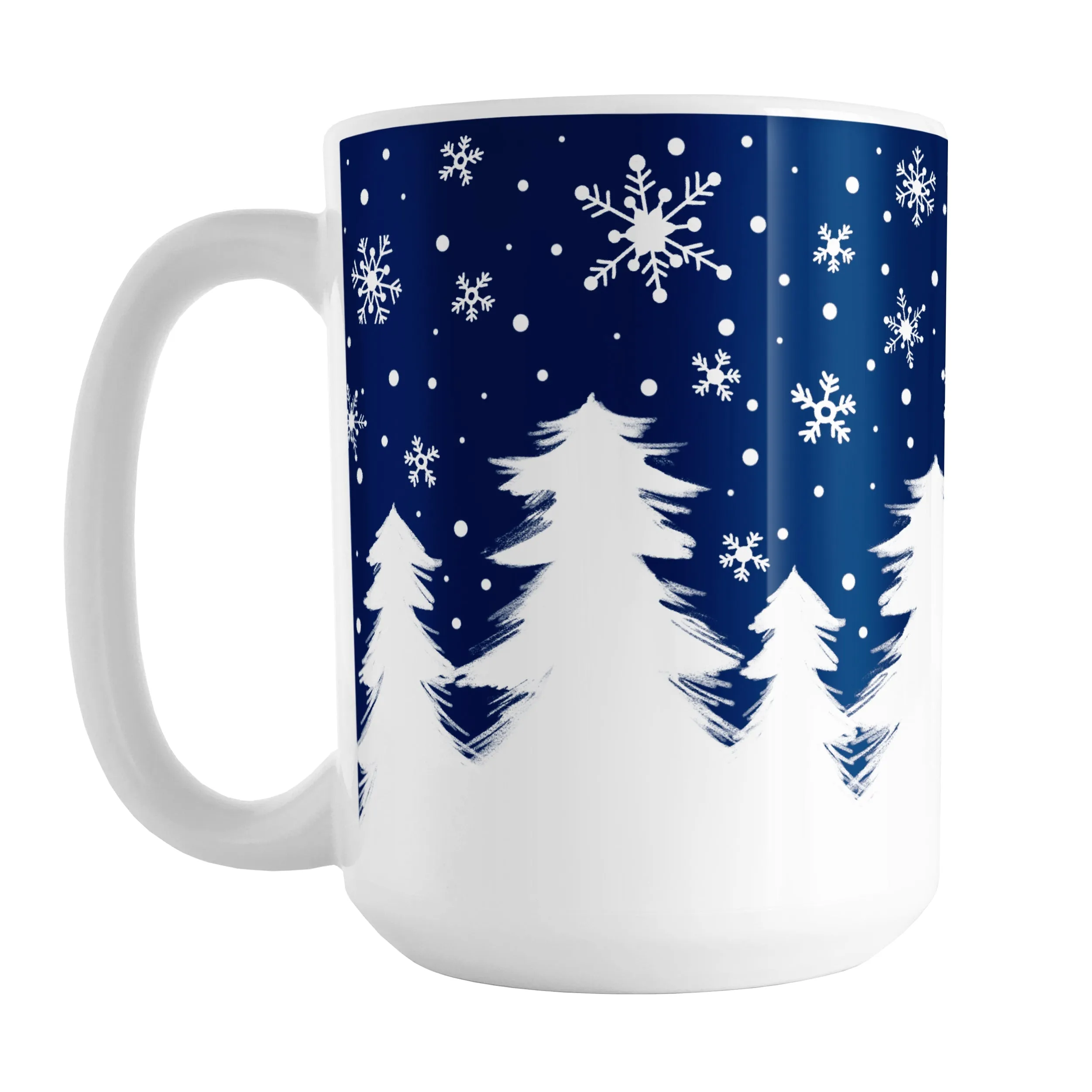 Winter Night Snow Mug