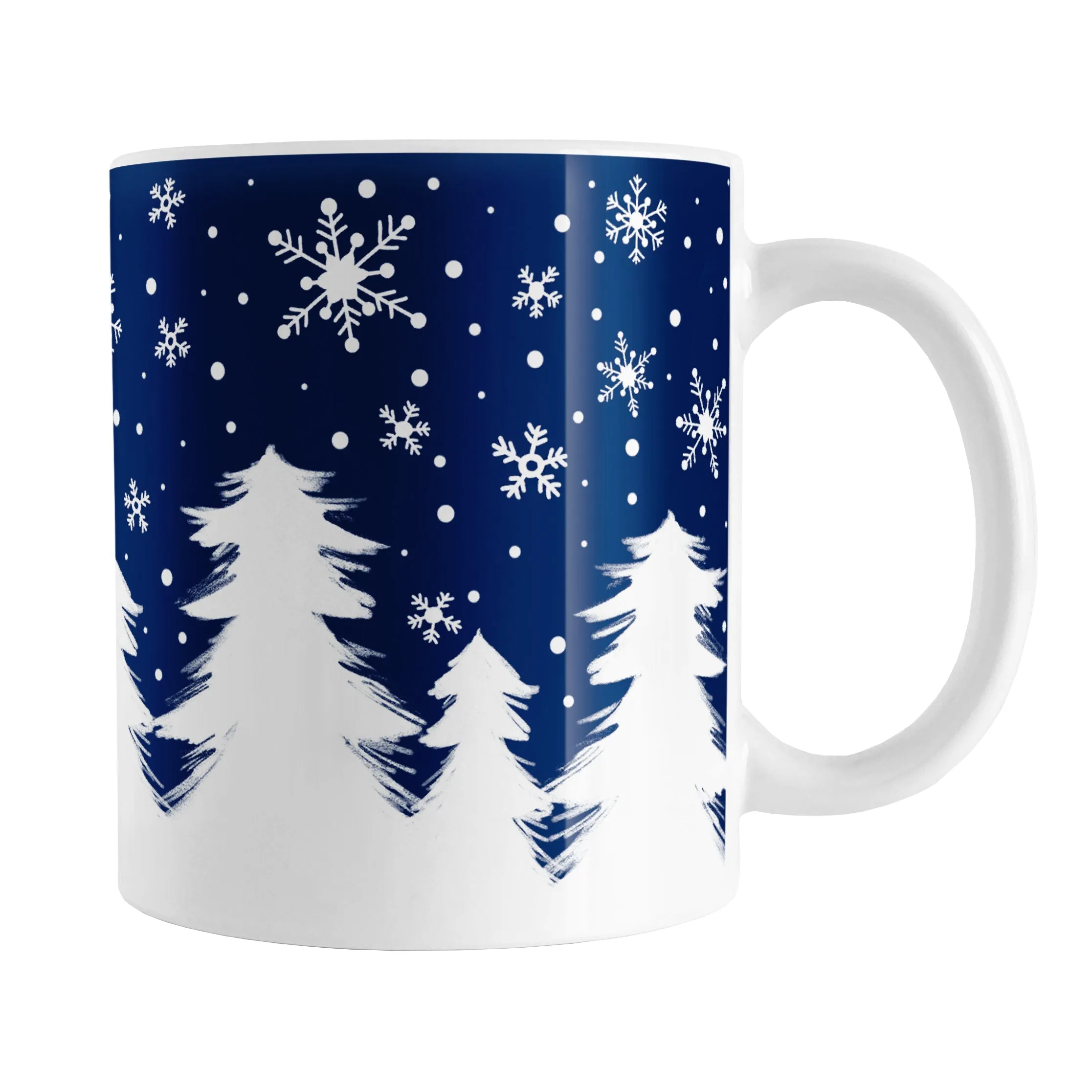 Winter Night Snow Mug