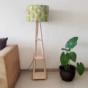 Wooden Tripod Table Lamp for Bedroom - Pineapples