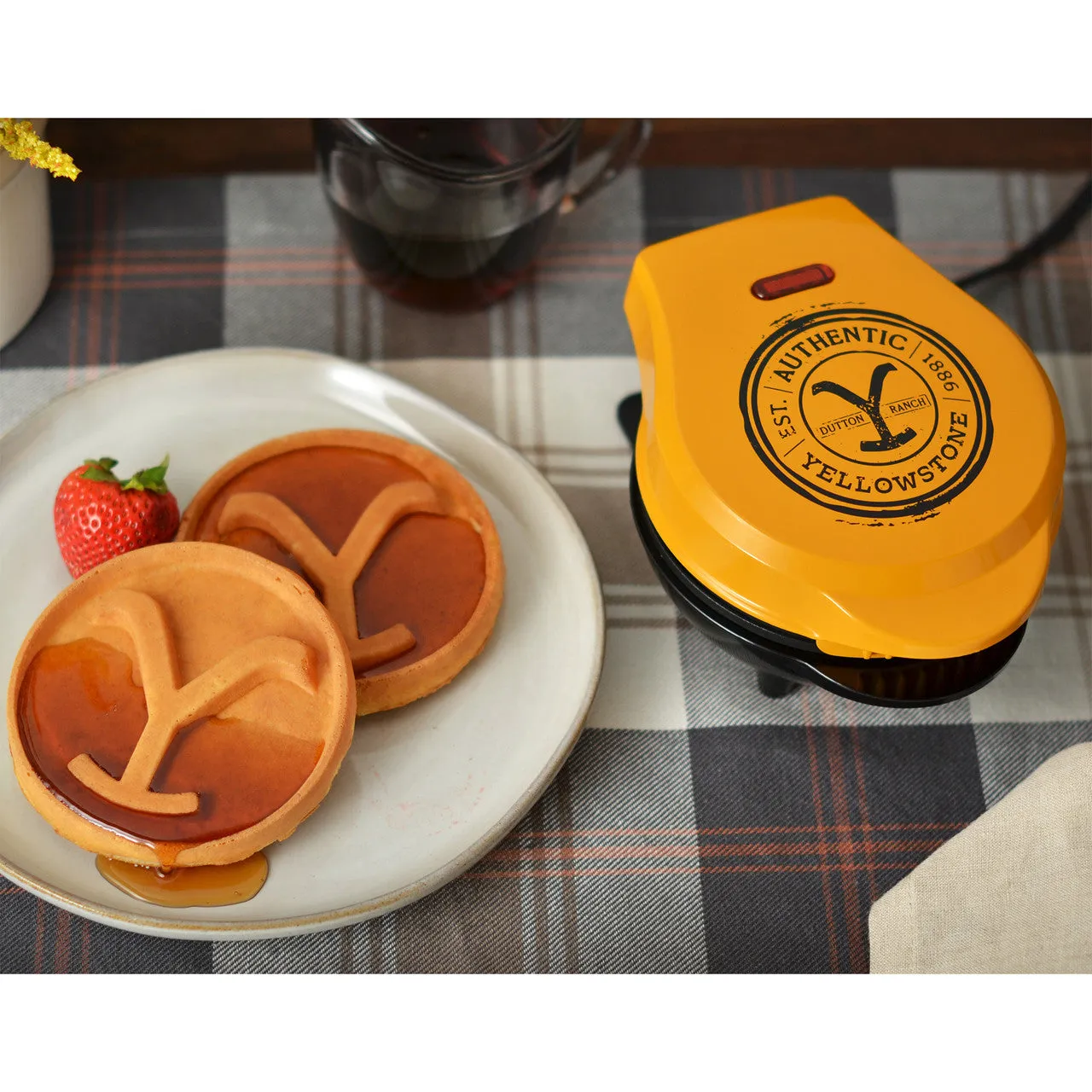 Yellowstone 4-Inch Waffle Maker