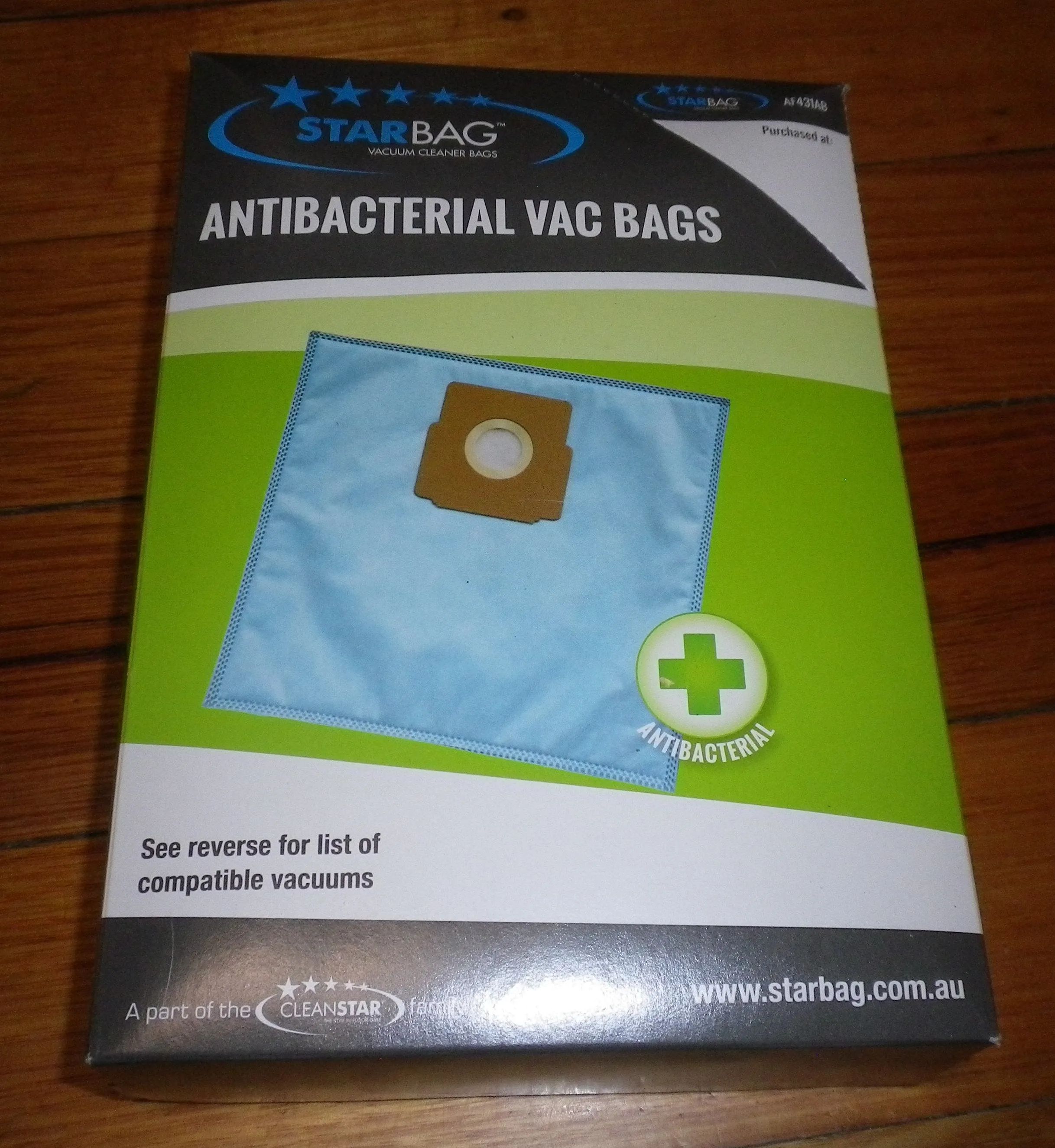 Zelmer Odyssey V450.OST, Aquario V819.5SK AntiBacterial Vac Bags - # AF431AB